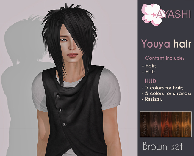 [^.^Ayashi^.^] Youya-brown set
