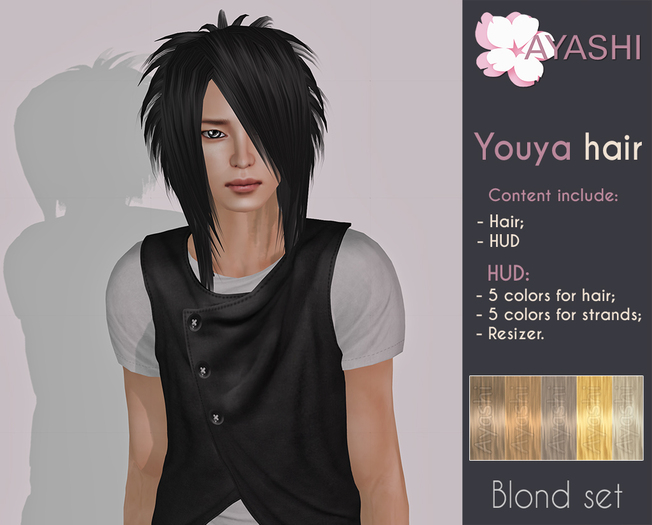 [^.^Ayashi^.^] Youya-blond set