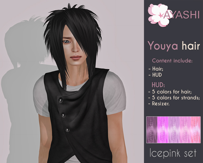 [^.^Ayashi^.^] Youya-icepink set