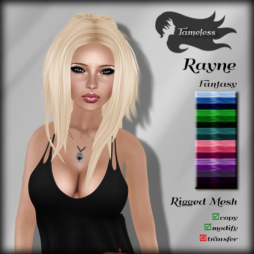 Tameless Hair Rayne (MESH) - Fantasy