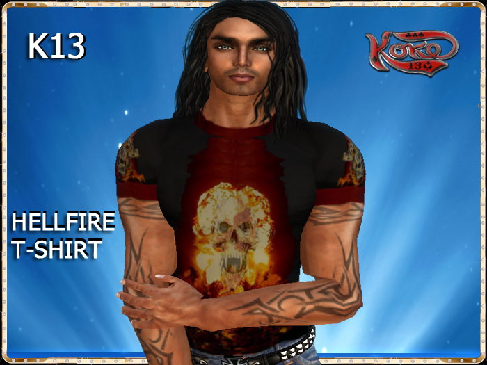 K13-T-SHIRT HELLFIRE.