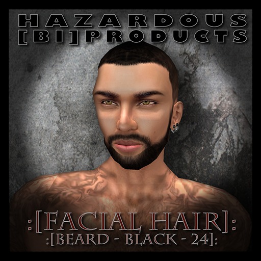 [Facial Hair] Beard: Black [24] 