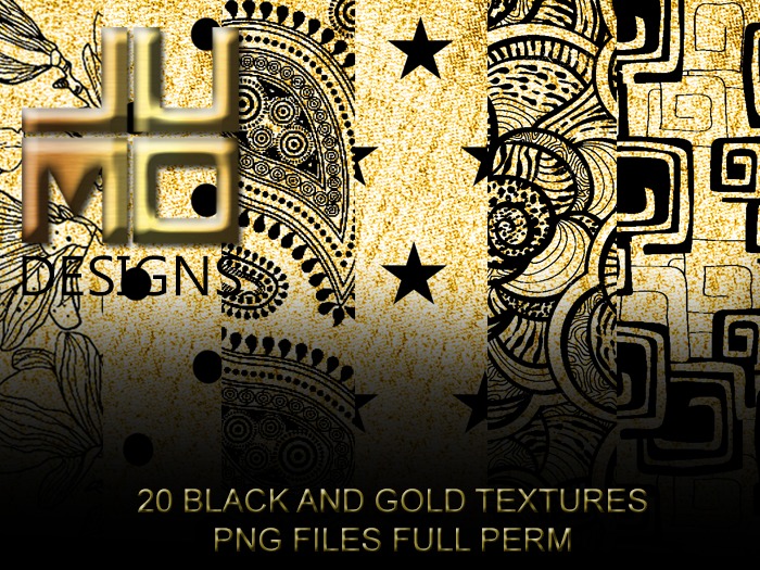 .:JUMO:. Black and Gold Texture