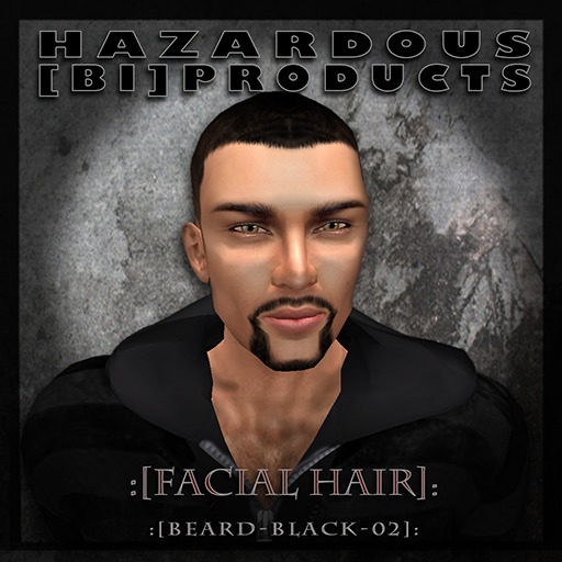 [Facial Hair] Beard: Black [02] 