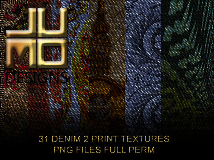.:JUMO:. Denim 2 Print Textures