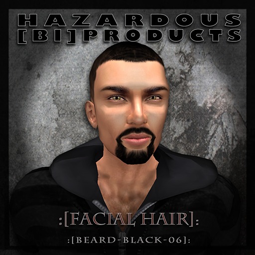 [Facial Hair] Beard: Black [06] 