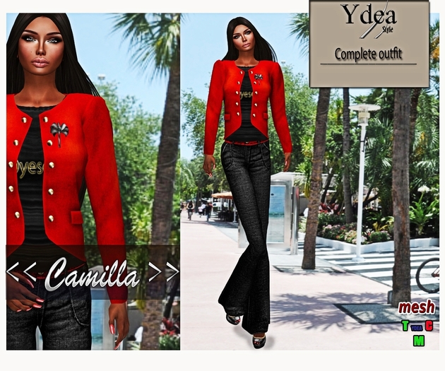 *Ydea* Camilla red