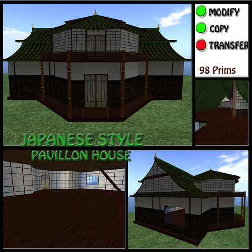 Japanese style, Pavillon house