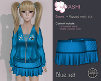 [^.^Ayashi^.^] Bunny-girl skirt-Blue (Rigged Mesh)