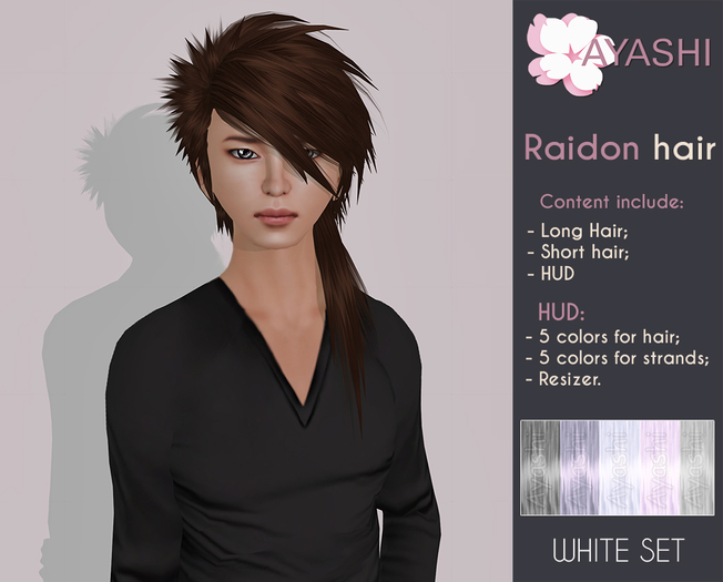 [^.^Ayashi^.^] Raidon - white set