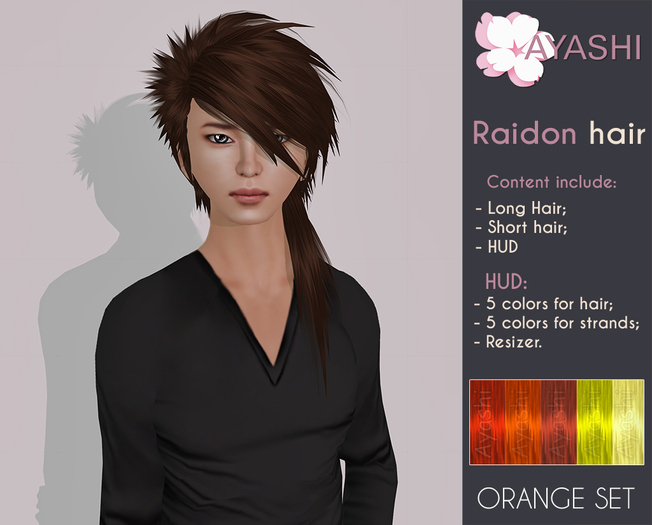 [^.^Ayashi^.^] Raidon - orange set