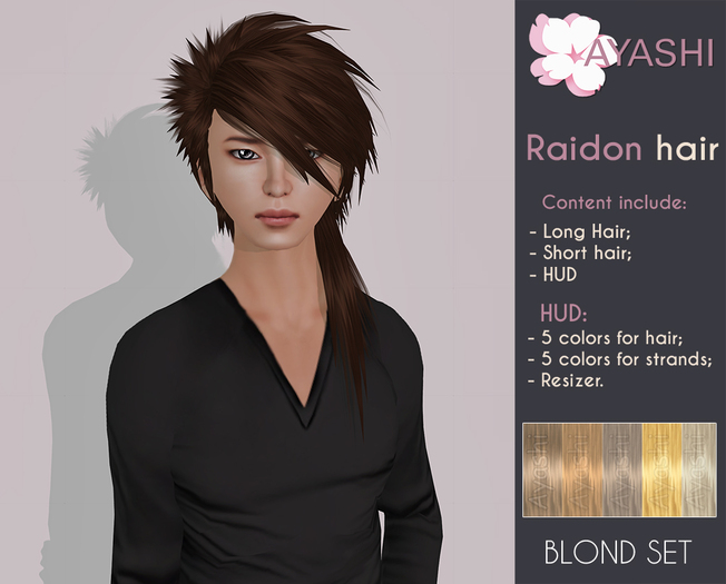 [^.^Ayashi^.^] Raidon - blond set