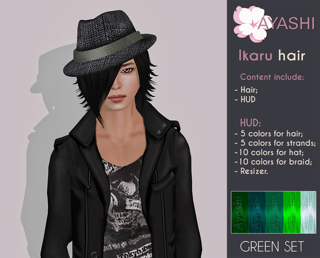 [^.^Ayashi^.^]Ikaru-green set