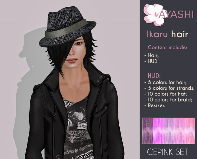 [^.^Ayashi^.^] Ikaru-icepink set