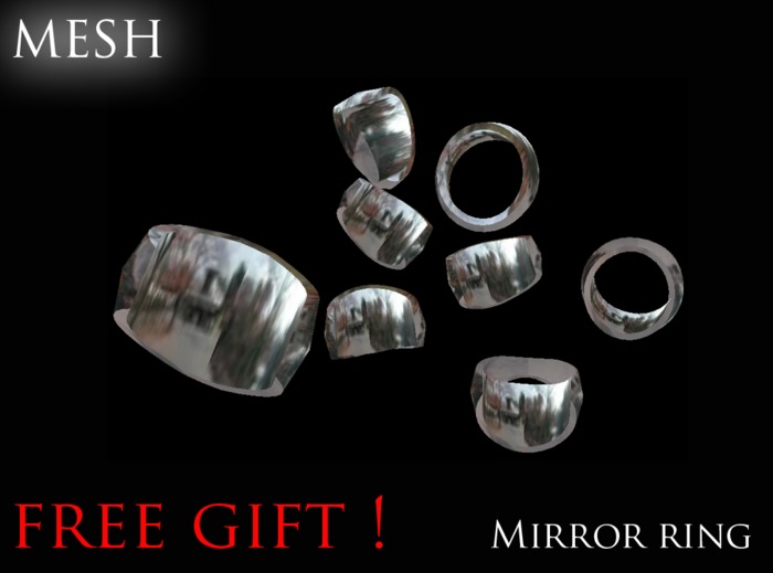 Mirror ring by Fina - free gift