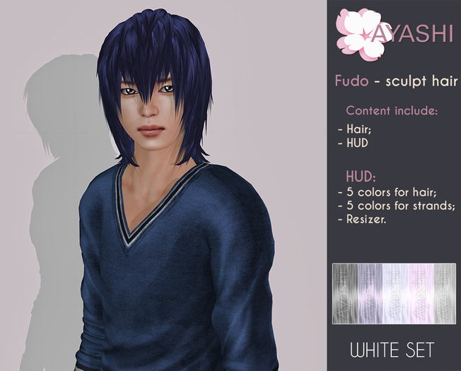 [^.^Ayashi^.^] Fudo-white set