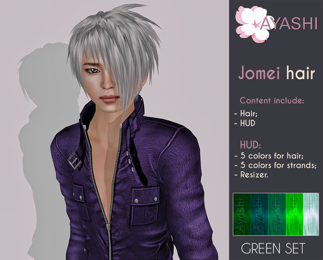 [^.^Ayashi^.^] Jomei-green set