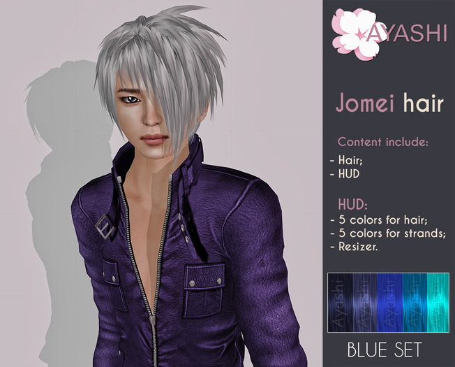 [^.^Ayashi^.^] Jomei-blue set