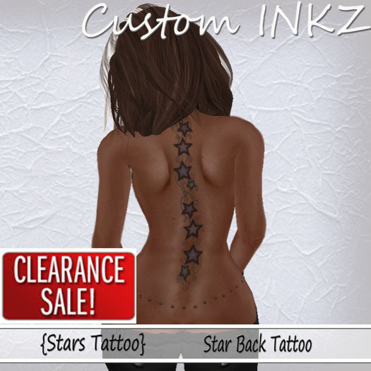 Custom iNKZ Stars Tattoo