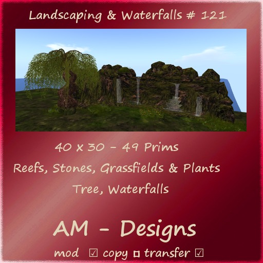 Landscaping & Waterfalls # 121  / Box