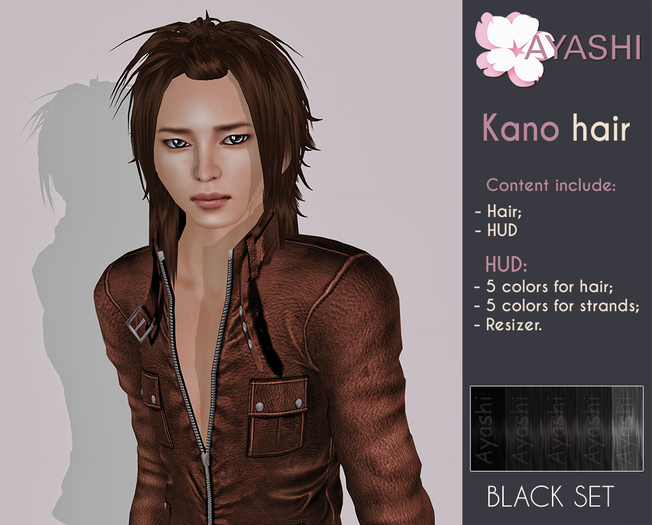 [^.^Ayashi^.^] Kano-black set