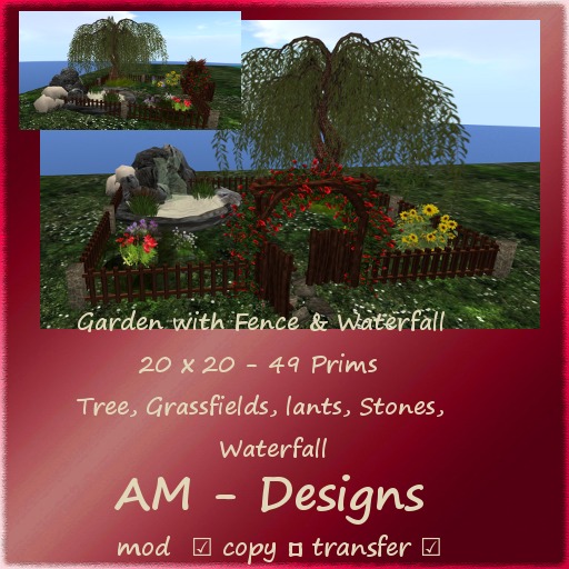 Garden with Fence & Door / Box