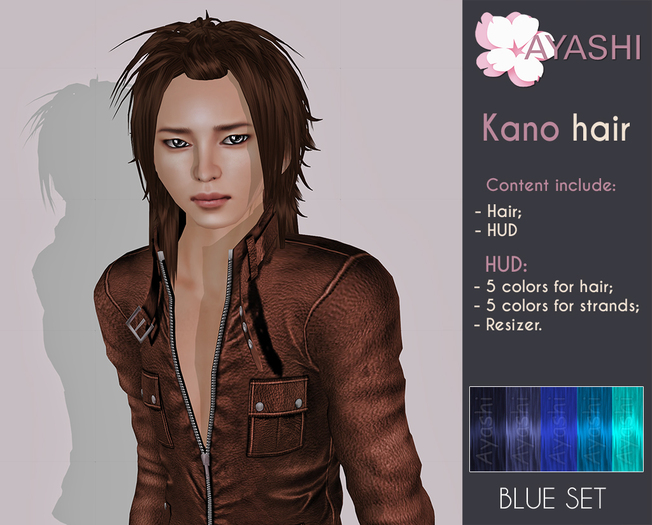 [^.^Ayashi^.^] Kano-blue set