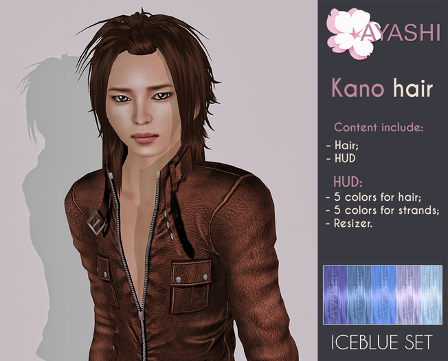 [^.^Ayashi^.^] Kano-iceblue set