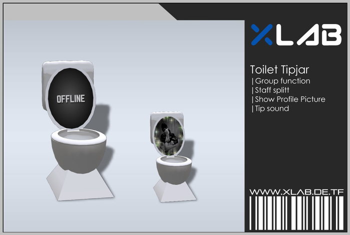 X Lab - Toilet Tipjar