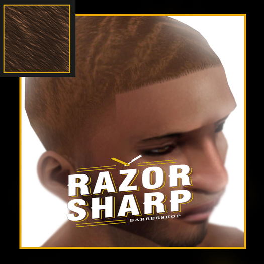 =RAZOR SHARP= Big.Wave Taper Fade (Brown) (UNPACK)