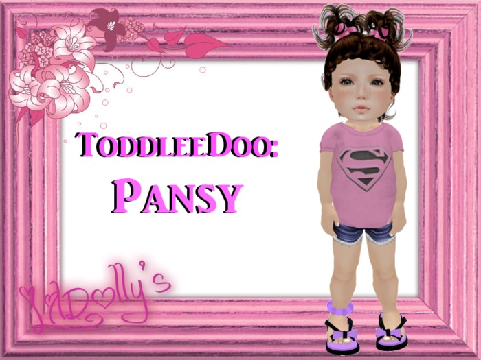 *LilDolly's* TD Pansy Short Set