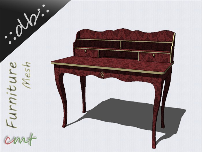 ::db furniture:: Romantic Home Office Desk#5