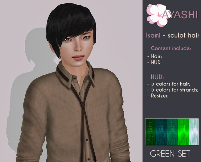 [^.^Ayashi^.^]Isami-green set