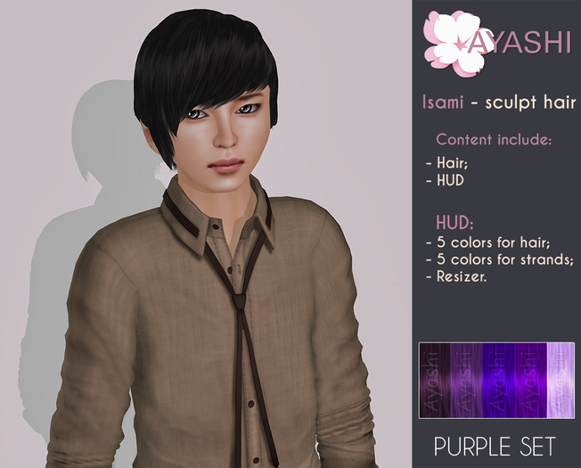 [^.^Ayashi^.^]Isami-purple set