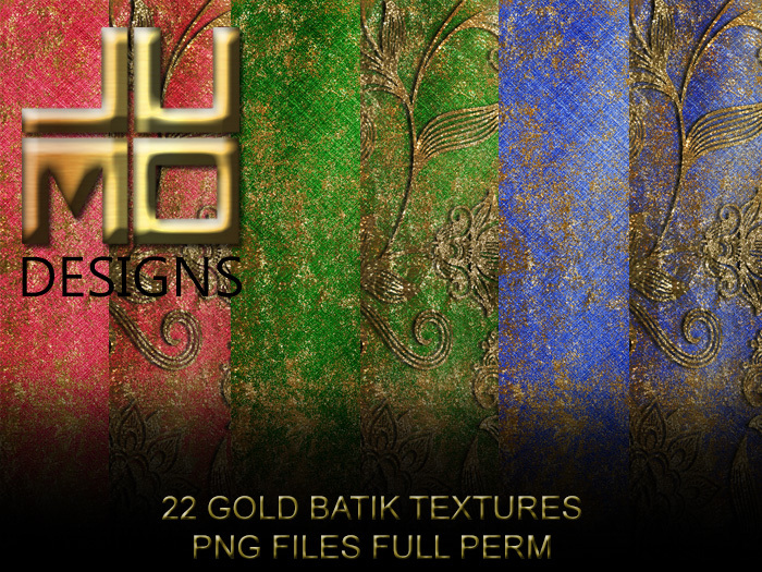 .:JUMO:. Gold Batik Textures