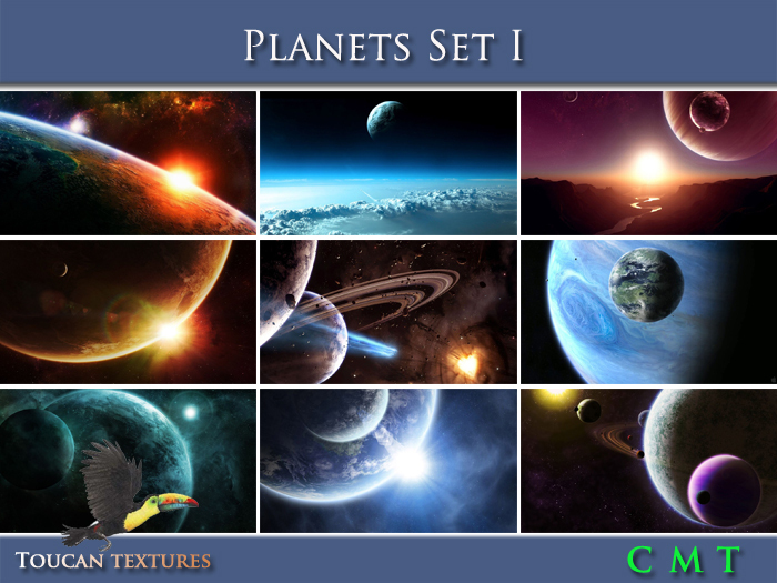 [Toucan Textures] Planets Set I