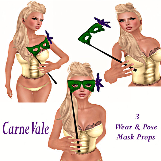 Juxtapose - Carne Vale Pose Props (v)