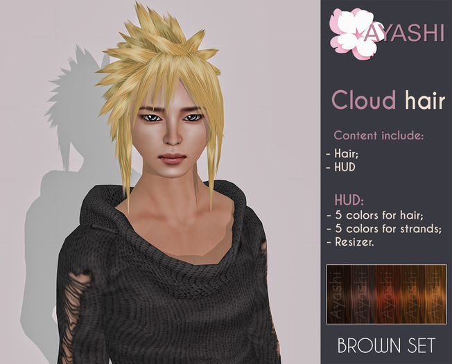 [^.^Ayashi^.^] Cloud - Brown set