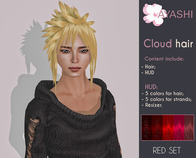 [^.^Ayashi^.^] Cloud - Red set