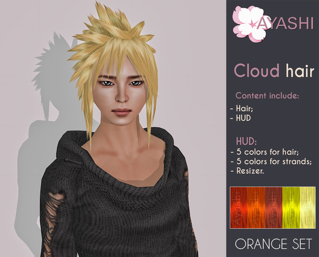 [^.^Ayashi^.^] Cloud - orange set