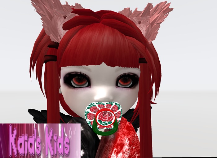 English Rose Binky with Movement & Interact Menu