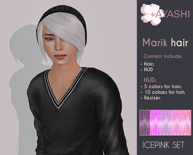 [^.^Ayashi^.^] Marik-Icepink set