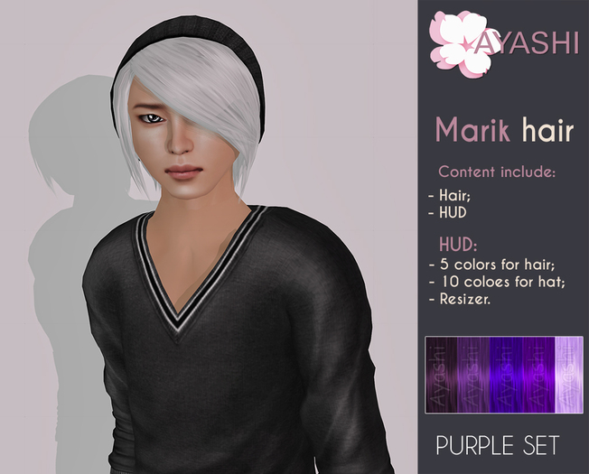 [^.^Ayashi^.^] Marik-Purple set