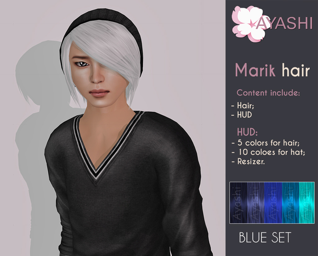 [^.^Ayashi^.^] Marik-Blue set