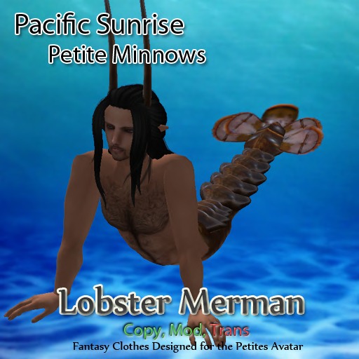 (PS) DEMO Petite Minnows - Lobster Mermaid 