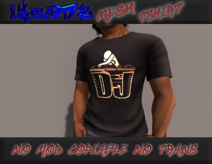 .:iKandy:. "DJ"Men's Mesh T Shirt