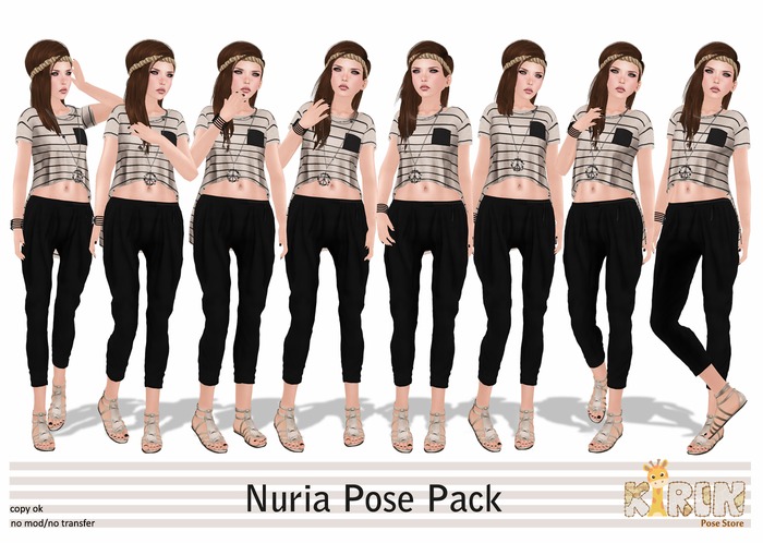 .::Kirin Poses::. Nuria Pose Pack