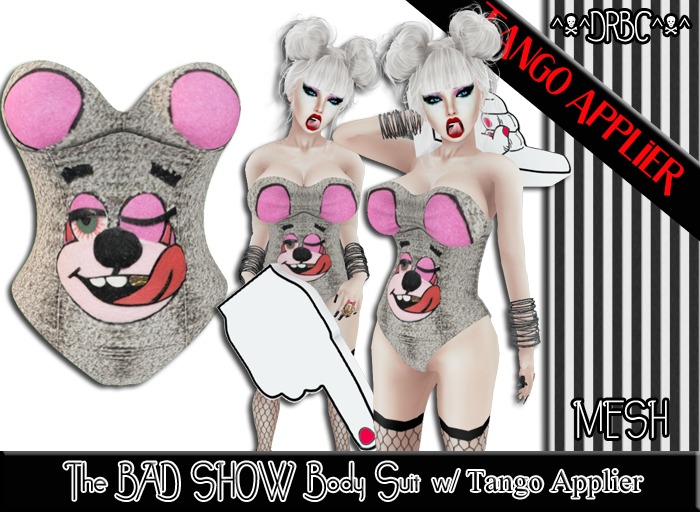 ^v^DRBC^v^ The Bad Show Body Suit w/ Lolas Tango Applier