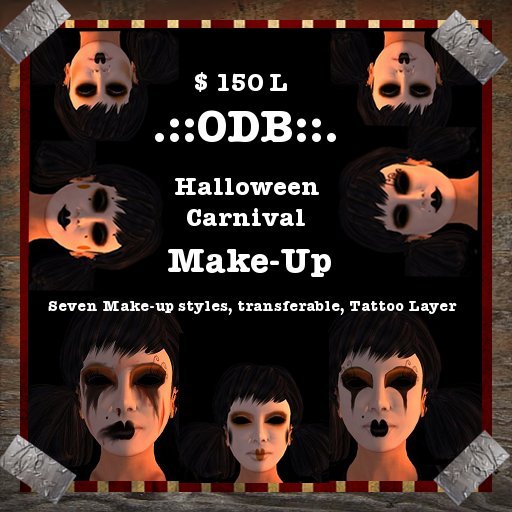.::ODB::. Halloween Carnival Make-Up {Boxed}