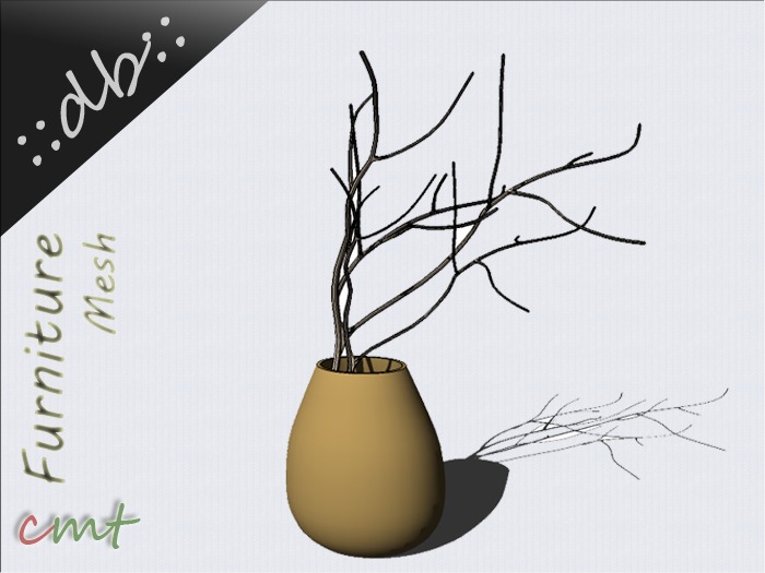 ::db furniture:: Thin branches in small vase